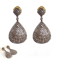 Champagne Diamond Earrings