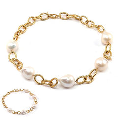26" Baroque Pearl Necklace