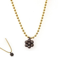 Diamond Flower Necklace