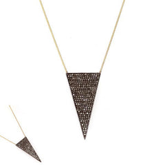 Diamond Triangle Necklace