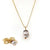 Diamond Cap Baroque Pearl Necklace