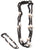 60" Baroque Pearl and Rhodium Necklace