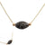 Large Champagne Diamond Nugget Necklace